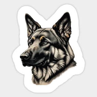 German Shepherd Sticker